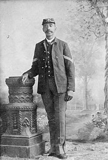John Denny served in the both the 9th and 10th US Cavalry in the Southwest. 